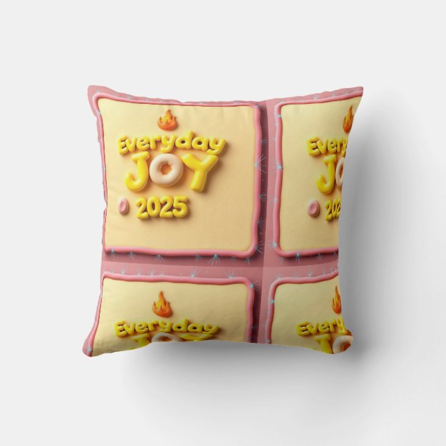 Bold Sketch Pulse Cushion (Back)