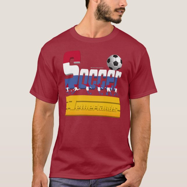 Bold Soccer Dutch Men's Long Sleeve Shirt (Front)