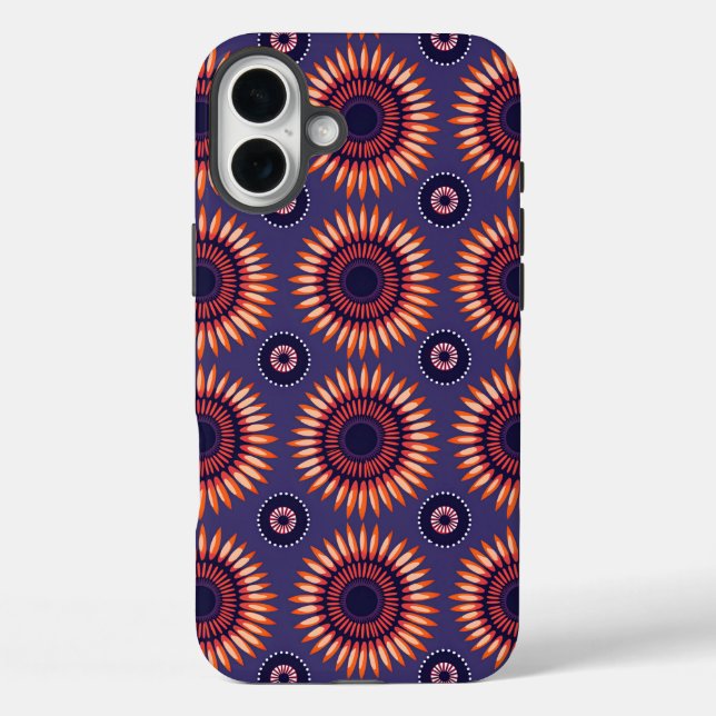 Bold South African Shweshwe Inspired Case-Mate iPhone Case (Back)