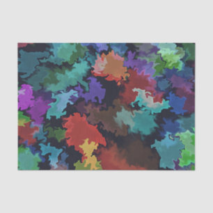 Bold Splash  Marbled Print Tissue Paper