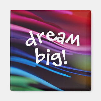 Bold Splashy Dream Big Magnet