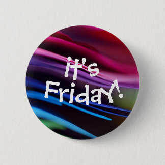 Bold Splashy Its Friday Button