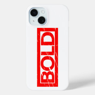 Bold Stamp iPhone 15 Case