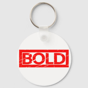 Bold Stamp Key Ring