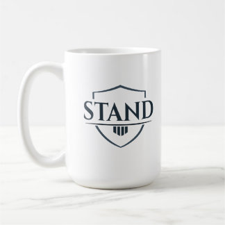 Bold “STAND” Inspirational Christian Mug