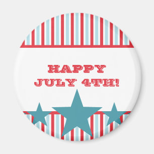 Bold Stars and Stripes Magnet