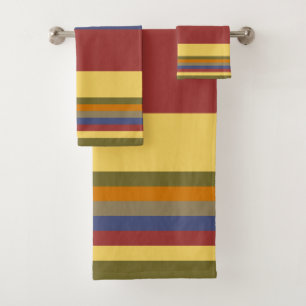 Bold Stripe Towel Set
