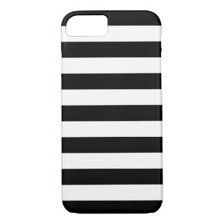 Bold Stripes Black and White iPhone 7 case