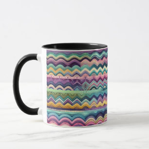 Bold Stripes Coffee Mug ,Elegant Coffee Mug