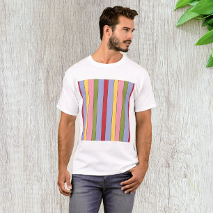 Bold Stripes Mens T-Shirt