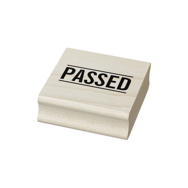 Bold Style - Passed - Business/Company Rubber Stamp (Stamp)