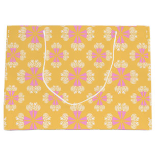 Bold Summer Bouquet Large Gift Bag