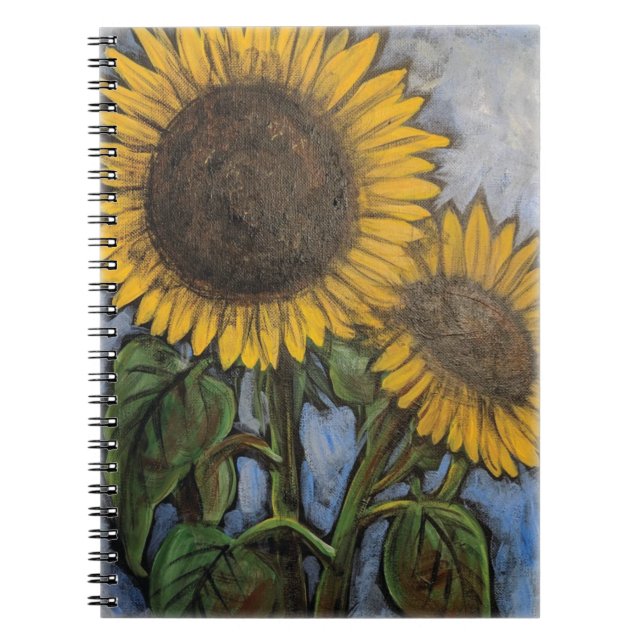 Bold Sunflower Notebook (Front)
