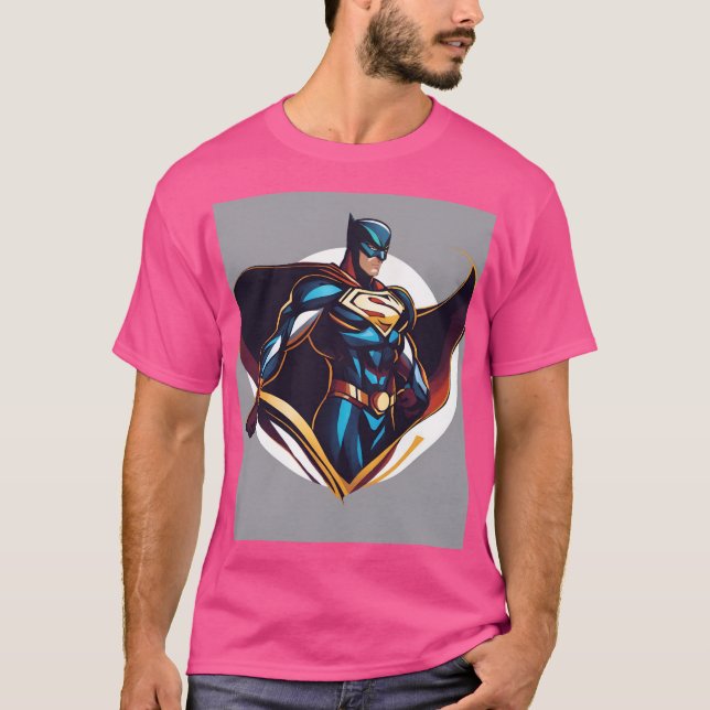Bold Superhero Logo T-Shirt (Front)
