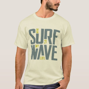 Bold Surf Club Graphic–Miami Streetwear Typography T-Shirt