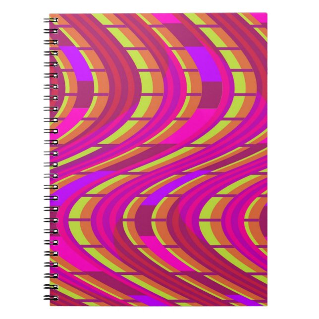 Bold Swirl Notebook (Front)