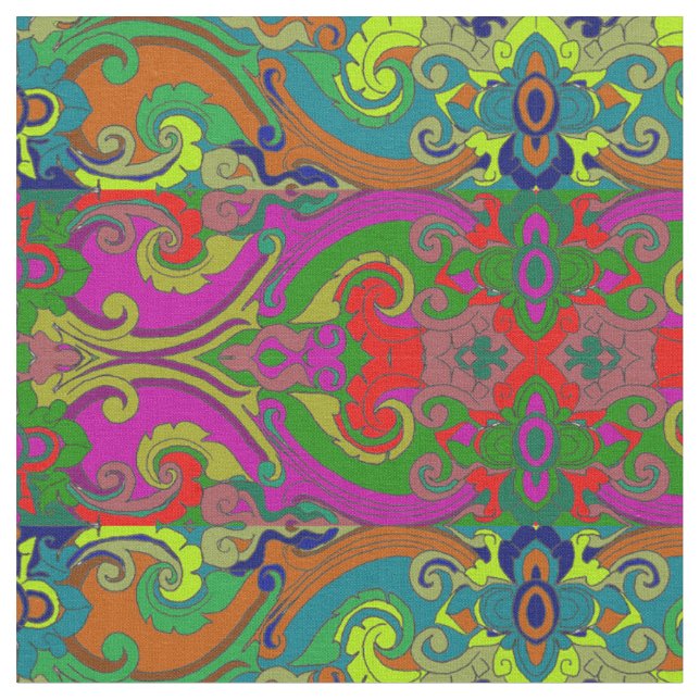 Bold Swirls fabric (Close Up)