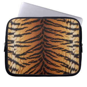 🐅 Bold Tiger Stripe Animal Print Style 🐅 Laptop Sleeve