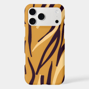 Bold Tiger Stripes Orange Black Pattern