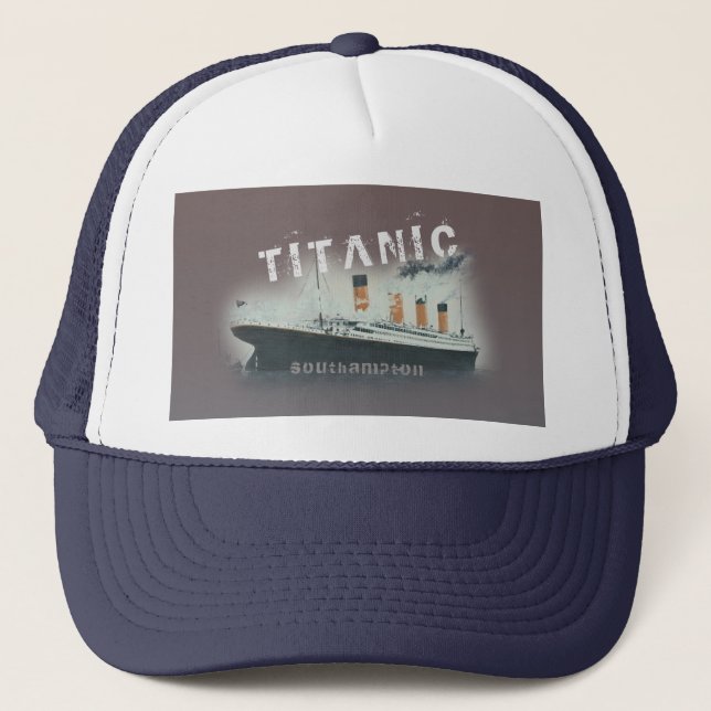 Bold Titanic Southampton Trucker Hat (Front)