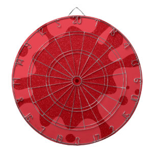 Bold Tomato Red Splash Dartboard – Customisable