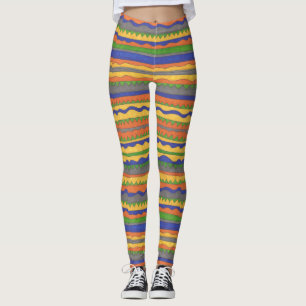 Bold Tribal Pattern Leggings