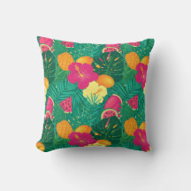 Bold Tropical Paradise Seamless Pattern