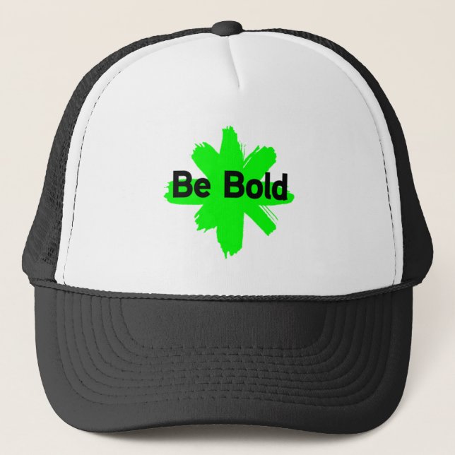 Bold Trucker Hat (Front)