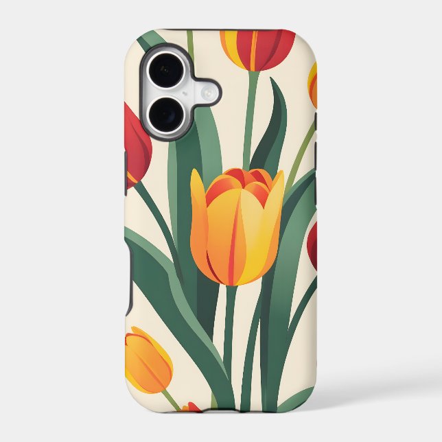 Bold Tulip Illustration (Back)