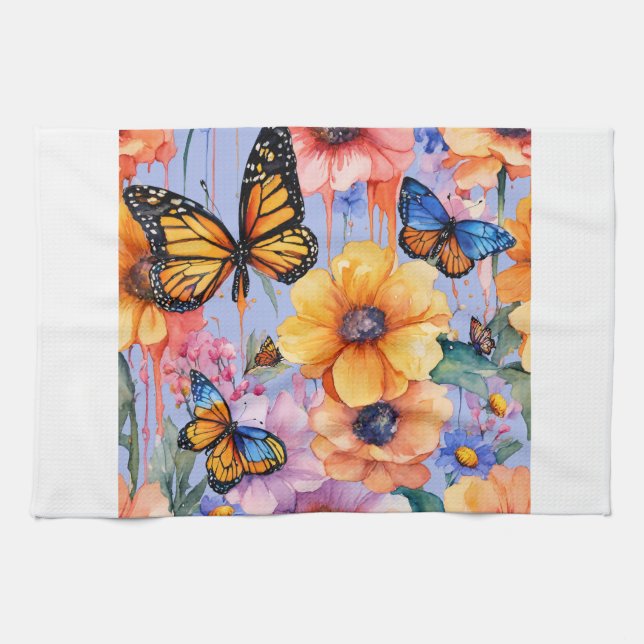 Bold Typetrio Designer Tea Towel (Horizontal)