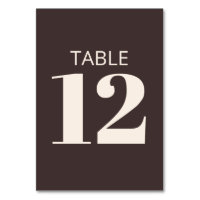 Bold Typography Brown Modern Bat Mitzvah Custom