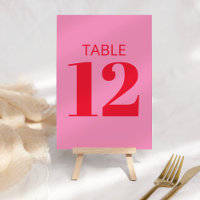 Bold Typography Pink and Red Modern Bat Mitzvah T