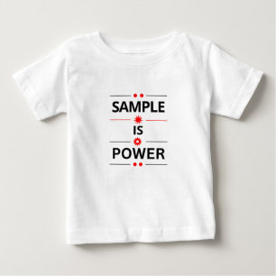 Bold Typography Quote Baby T-Shirt