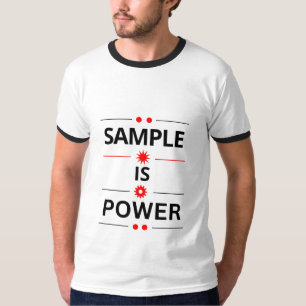 Bold Typography Quote T-Shirt