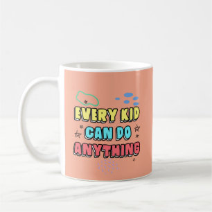 Bold Typography Statement Design for Kids Coffee Mug