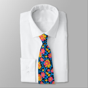 Bold Unique Gifts Vintage Flower  Tie