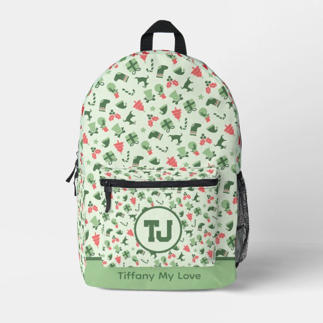Bold Vacation High School Backpack For Travel (Front)
