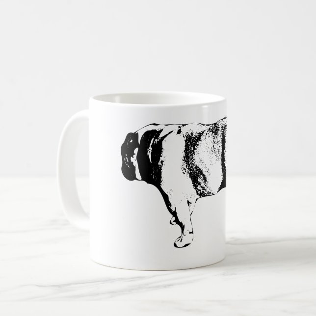 Bold Walk, Gentle Morning Coffee Mug (Front Left)