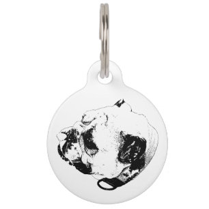Bold Warm Companion Pet Tag