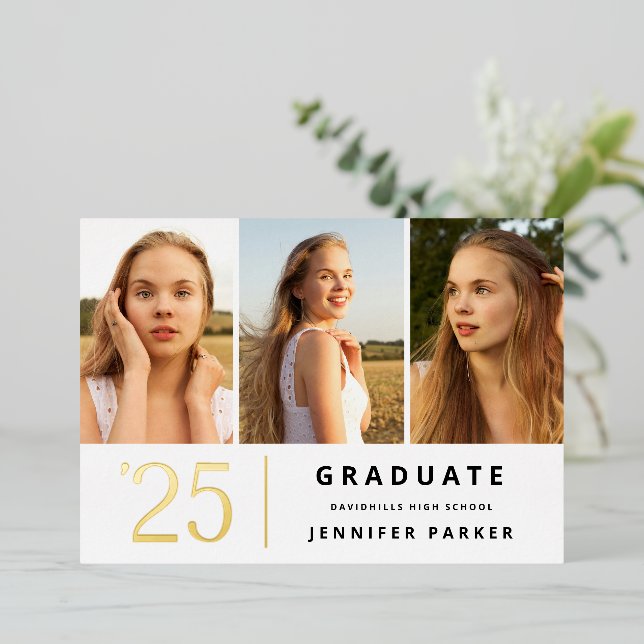 Bold Year 3 photo graduation  (Standing Front)