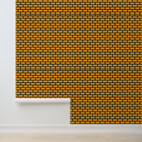 Bold Yellow Brick Pattern Design
