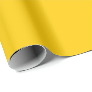 Bold Yellow Wrapping Paper