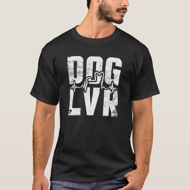 Bold Yorkshire Terrier Dog Lvr Beats T-Shirt (Front)