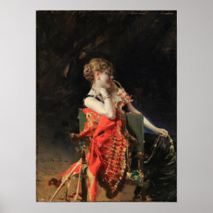 Boldini - Madame X 1879 Poster