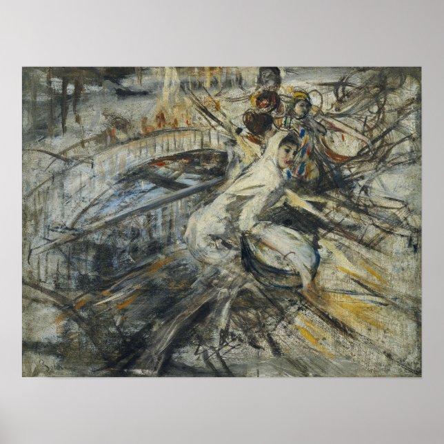 Boldini - Women's Study In Venice 1887 Poster (Front)