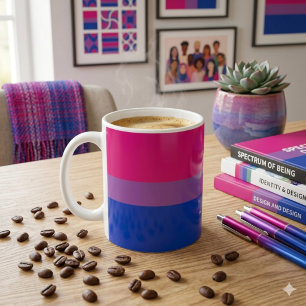  Boldly Bi: Bisexual Pride Coffee Mug