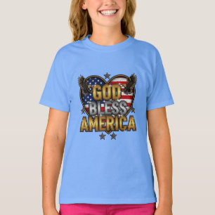 Boldly Blessed  American Spirit T-shirt design 