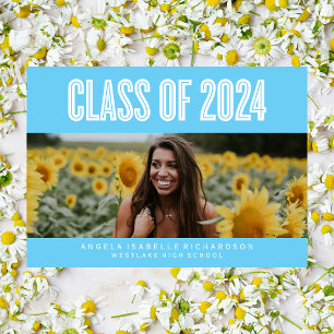 BOLDLY CHIC CLASS OF 2024 GRADUATION INVITATION