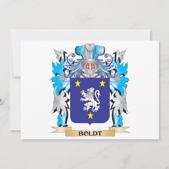 Boldt Coat of Arms (Front)