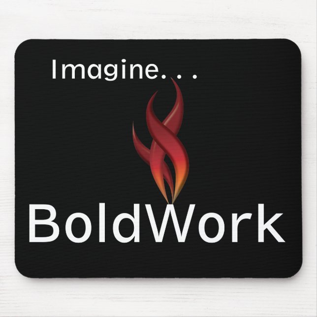 BoldWork Imagine MousePad. Mouse Mat (Front)